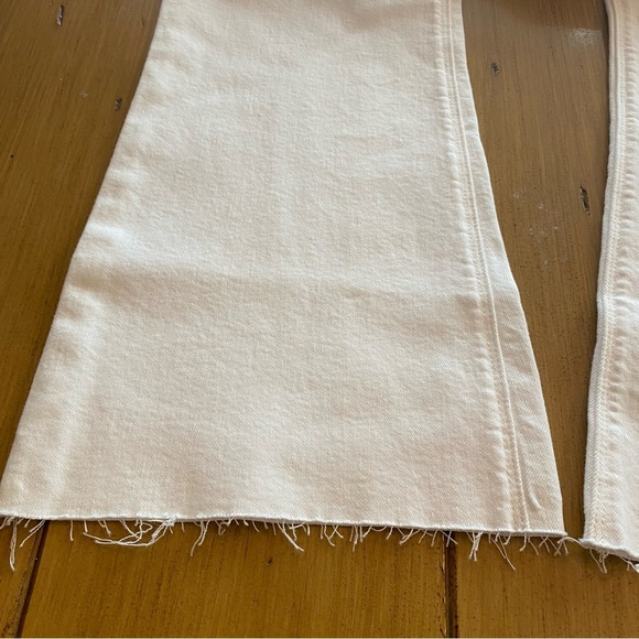 Hudson Women's Barbara High Waist Bootcut Crop White Jeans NEW size 30 - Picture 10 of 14